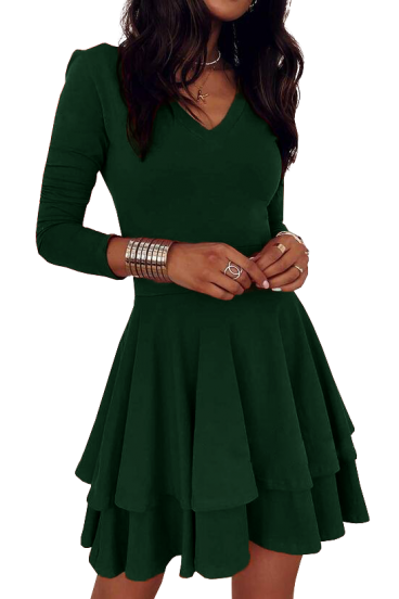 Elegantiška mini suknelė ''Kyliana'', žalia
