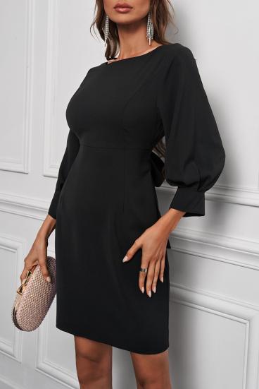 Varsavia elegantiška mini suknelė, juoda