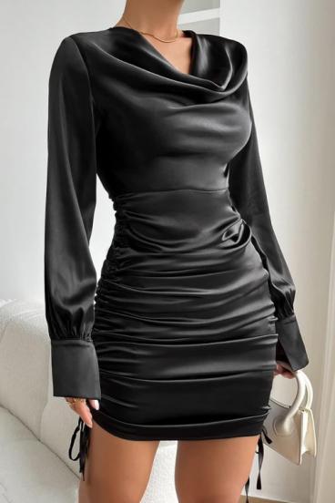 Elegantiška mini suknelė, juoda