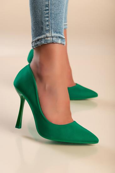 Aukštakulniai batai, žali